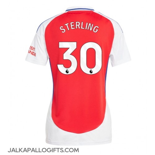 Arsenal Raheem Sterling #30 Kotipaita Naiset 2024-25 Lyhythihainen